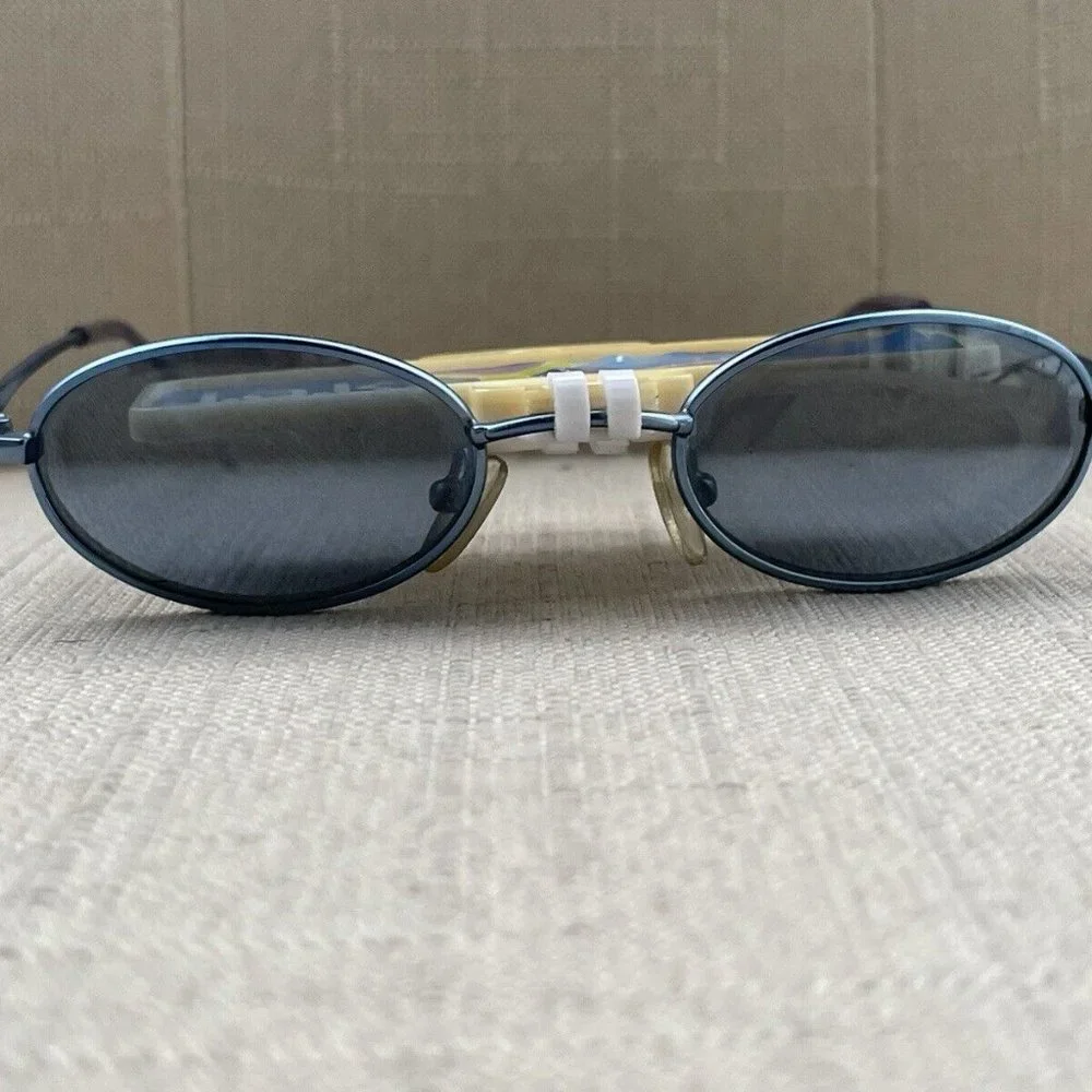 J.A.K Kids Sunglasses Blue Tone Metal Frame 100% UV Protection Sunglasses Shades